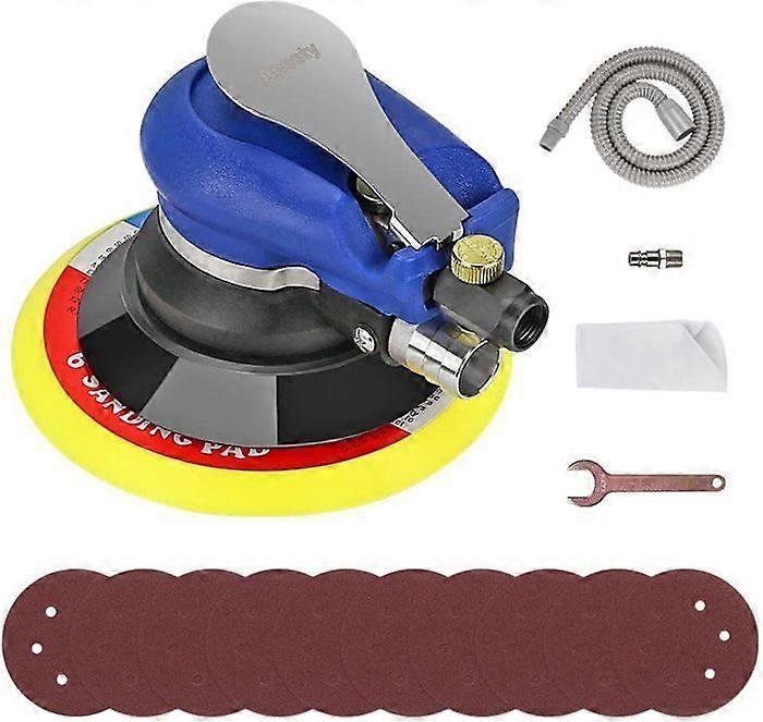 Pneumatic orbital eccentric sander with 200 mm diameter disc (6") - 1 pc