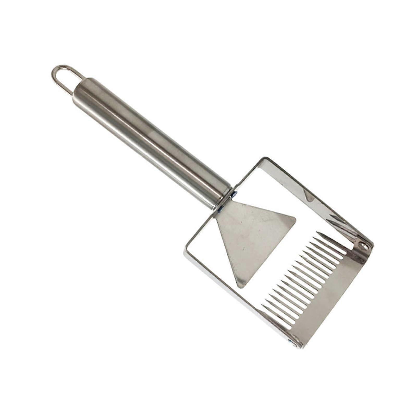 Beekeeping Tools Stainless Steel Honey Uncapping Fork with Ergonomic Handle for Hive Honeycomb