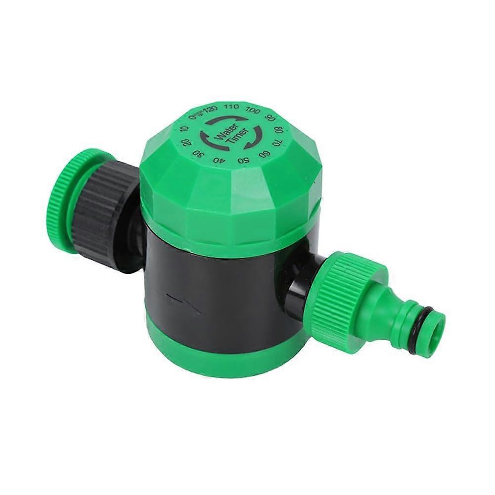 Garden Water Timer with Brass Inlet, Mechanical Hose Timer for Lawn Irrigation,  Flow Control