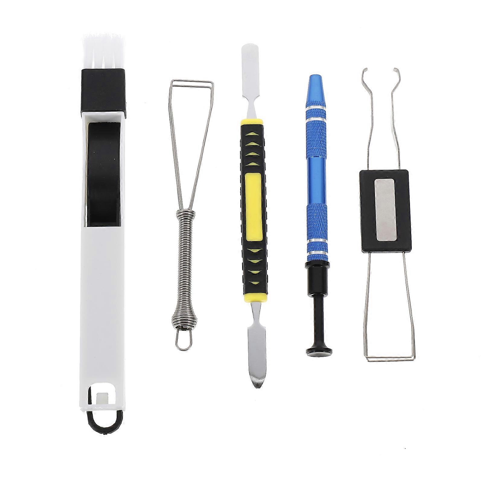 Keyboard Key Cap Remover Cleaning Brush for Cleaning Use 1Set
