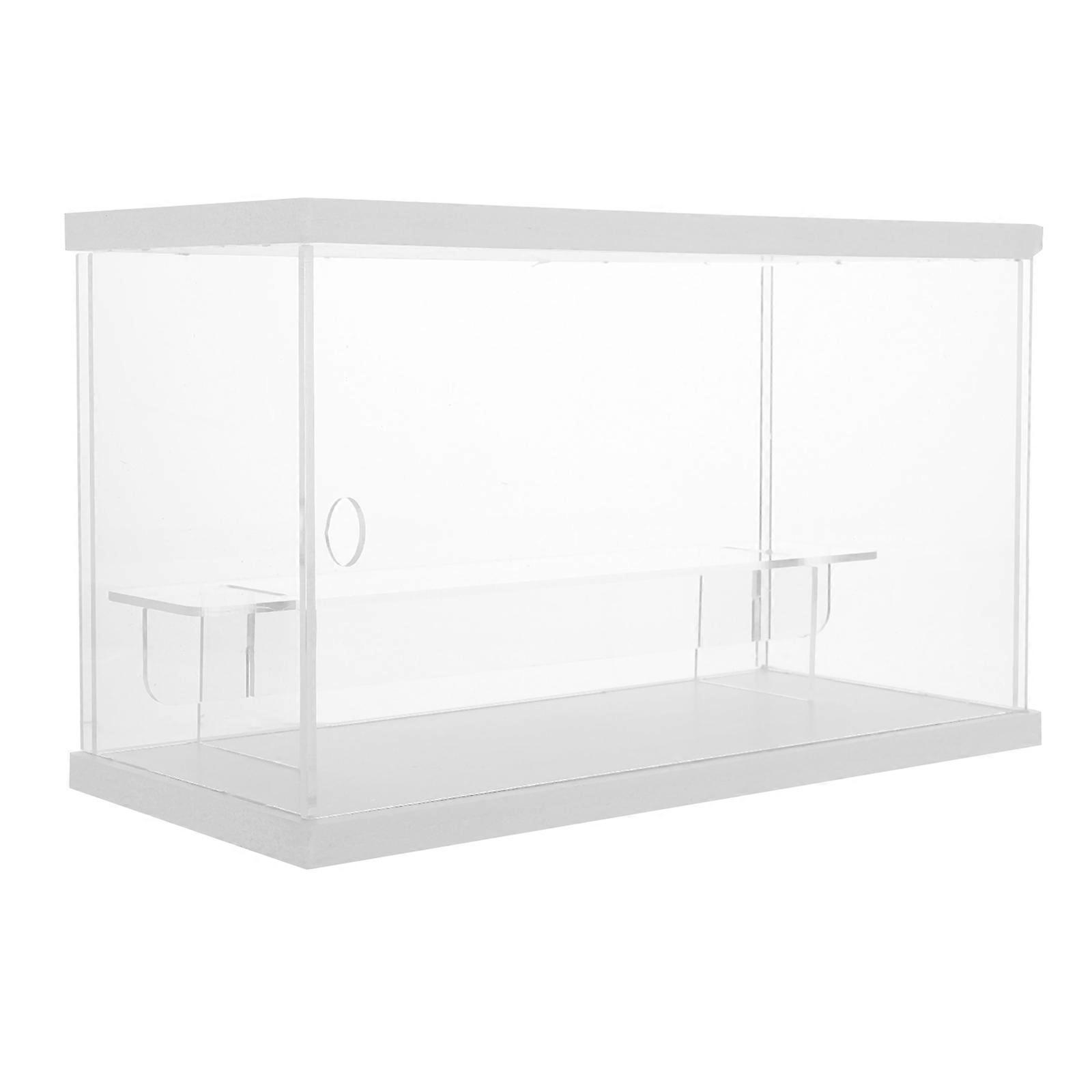 Acrylic Display Case Model Display Stand for Home with 3Pcs Multi-Layer Storage