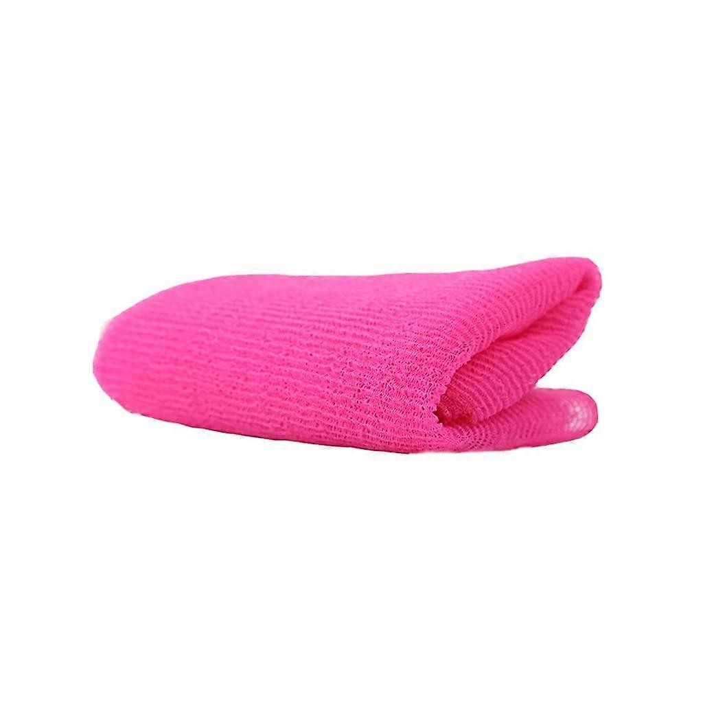 Exfoliating Bath Towel Nylon Back Scrubber for Men Large Size Quick Dry Deep Clean Shower
