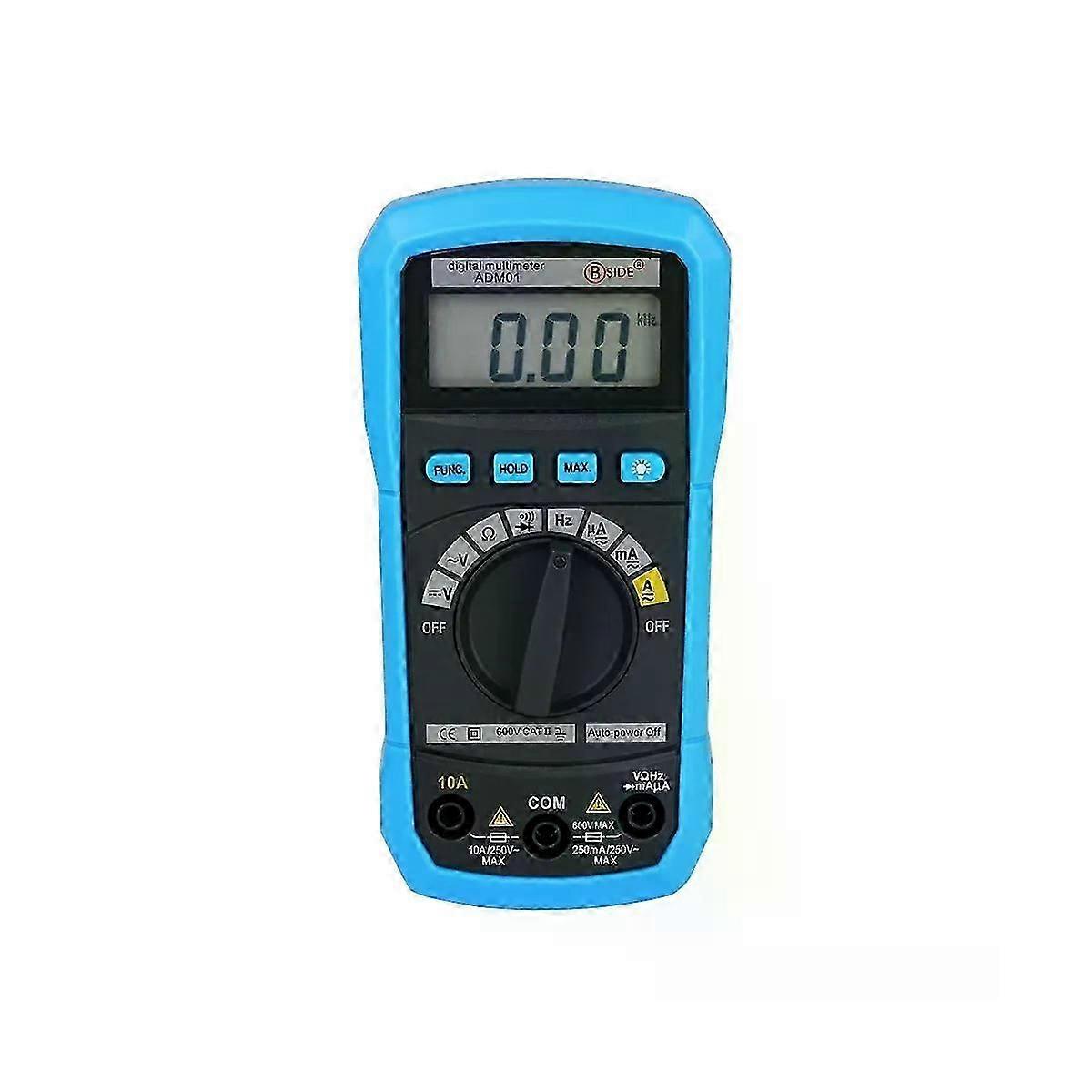 BSIDE ADM01 Digital Multimeter Multifunction AC/DC Voltage Current Temperature Resistance Capacitance Pocket Tester