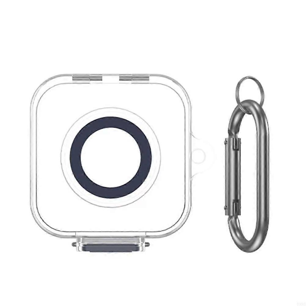 Smart Ring Charger Protective Case for Ring Gen 4 Shockproof and Dustproof Case with Hook Dark Blue