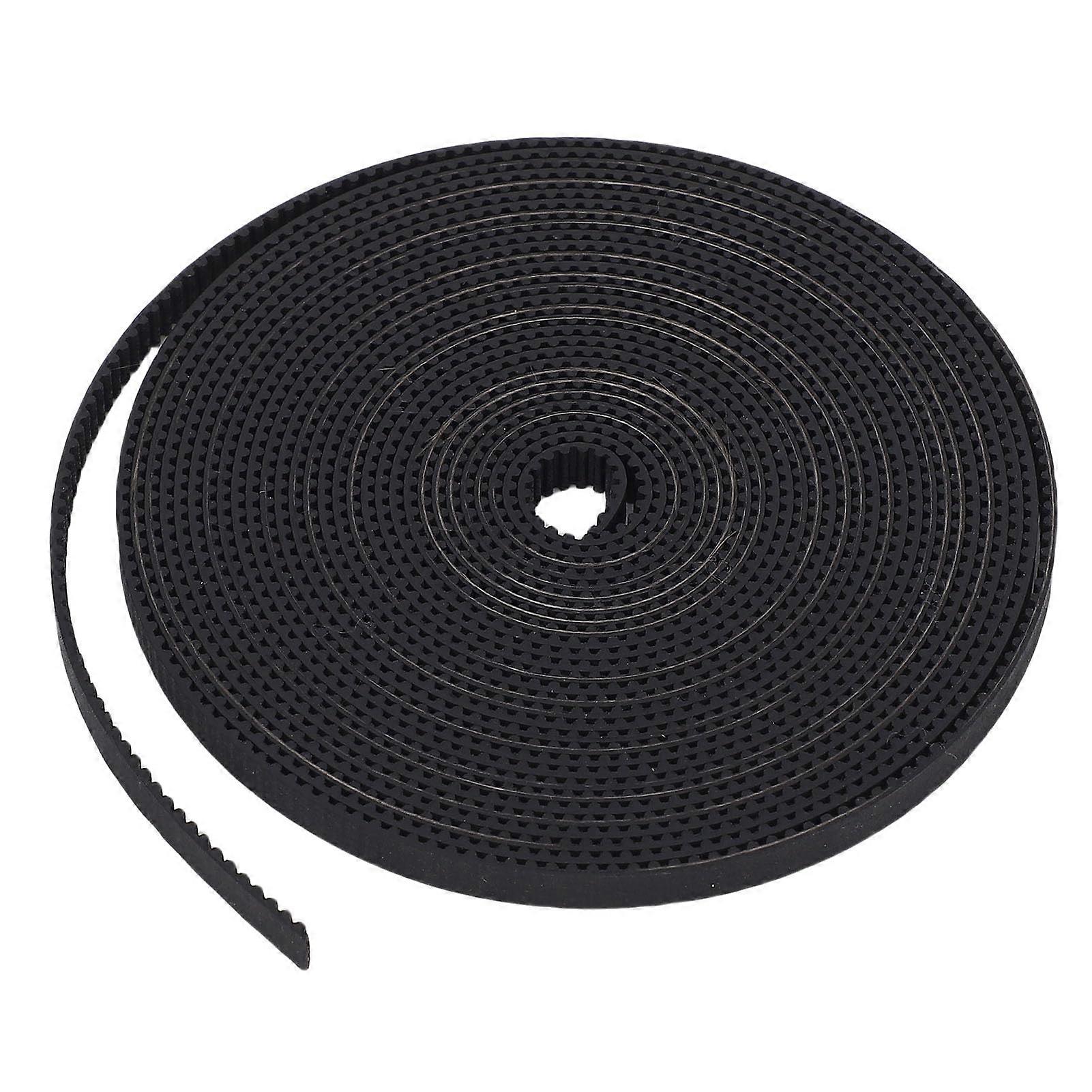 5M GT2 Rubber Timing Belt 6mm Width for 3D Printers  Temp Resistant Non Slip Design