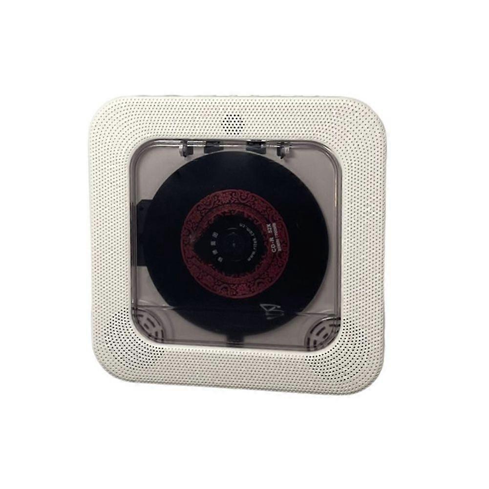 Desktop CD Player Bluetooth with HiFi Dual Speaker, CD Player for Home with Remote Control,LCD Display,Sleep Timer