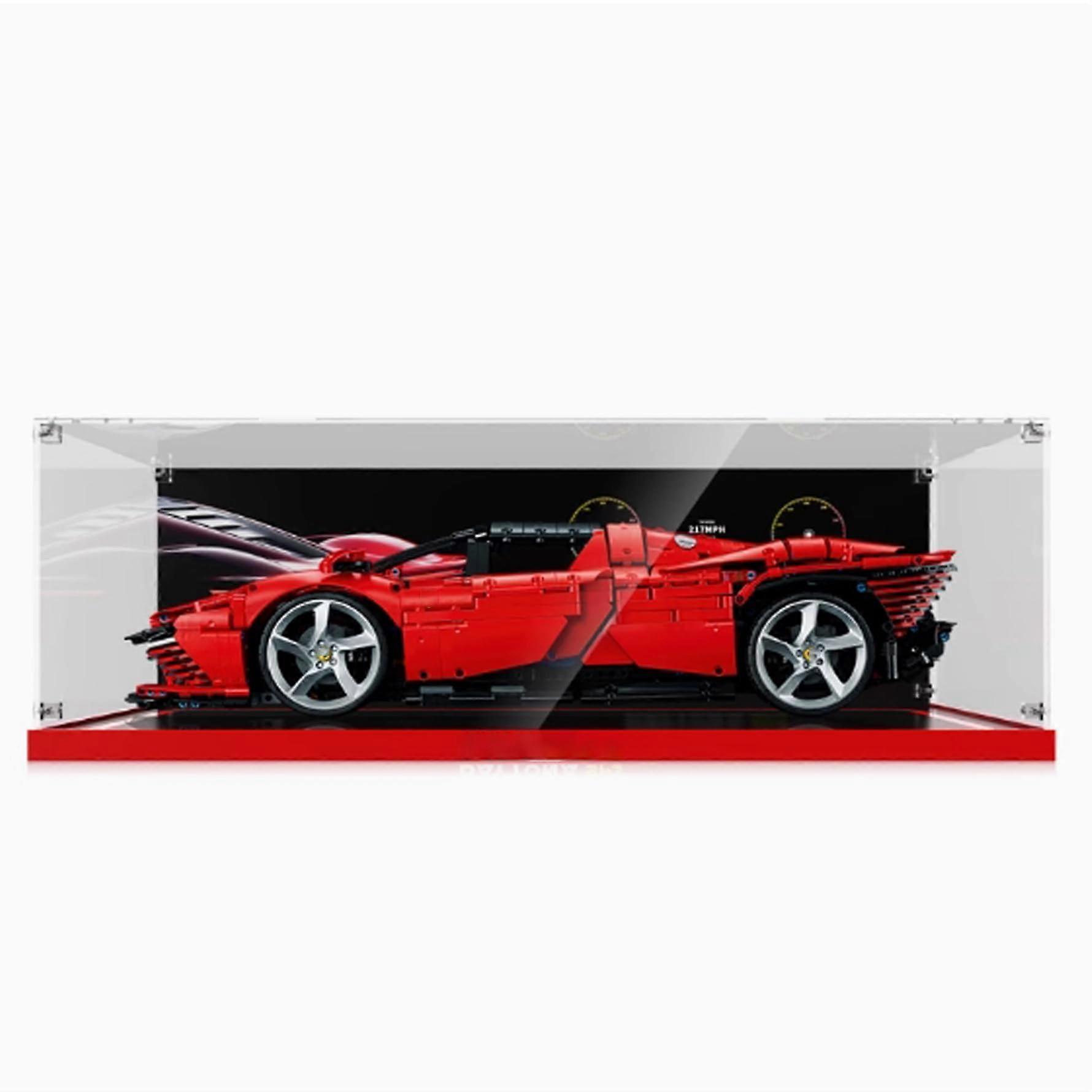 Acrylic Display Case for  42143 Car, Dustproof Transparent Box, 60x30x20cm Model Storage