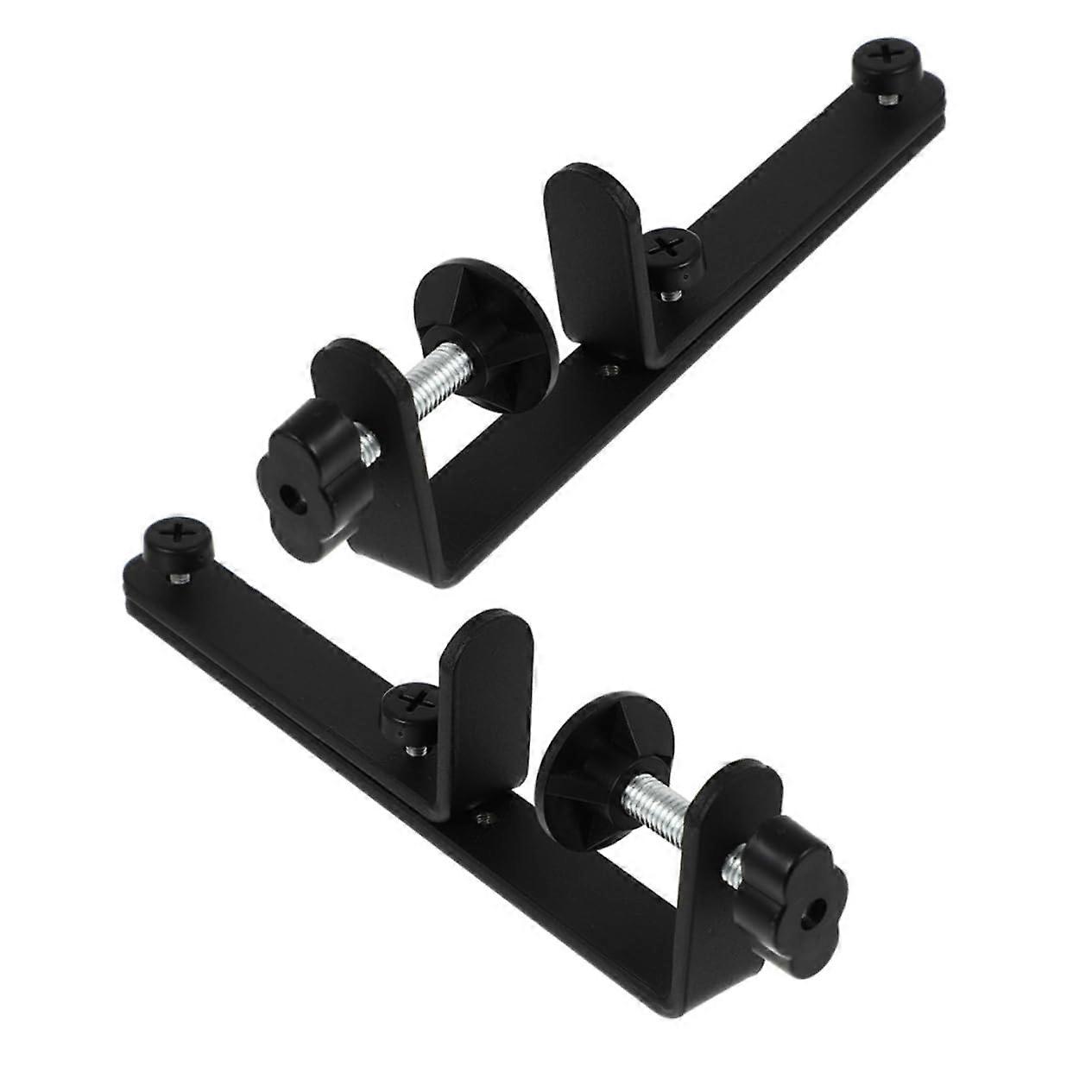 2Pcs Adjustable Pegboard Table Bracket Heavy Duty Desktop Display Stand for Tool and Home Organization