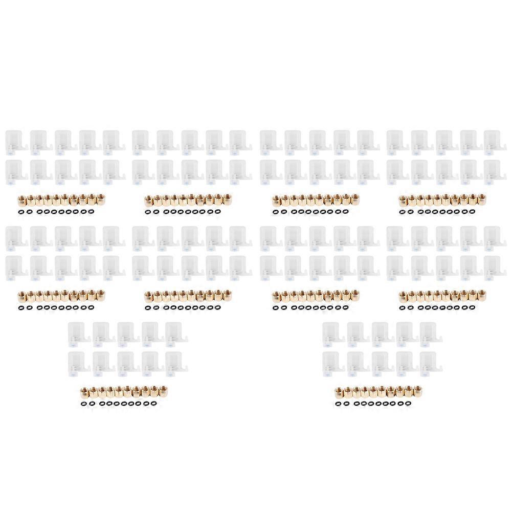 100PCS Eco Solvent Printer Ink Damper Dx5 Printhead Dumper for Epson Print Head Mutoh Galaxy Allwin Human Xuli Plotter