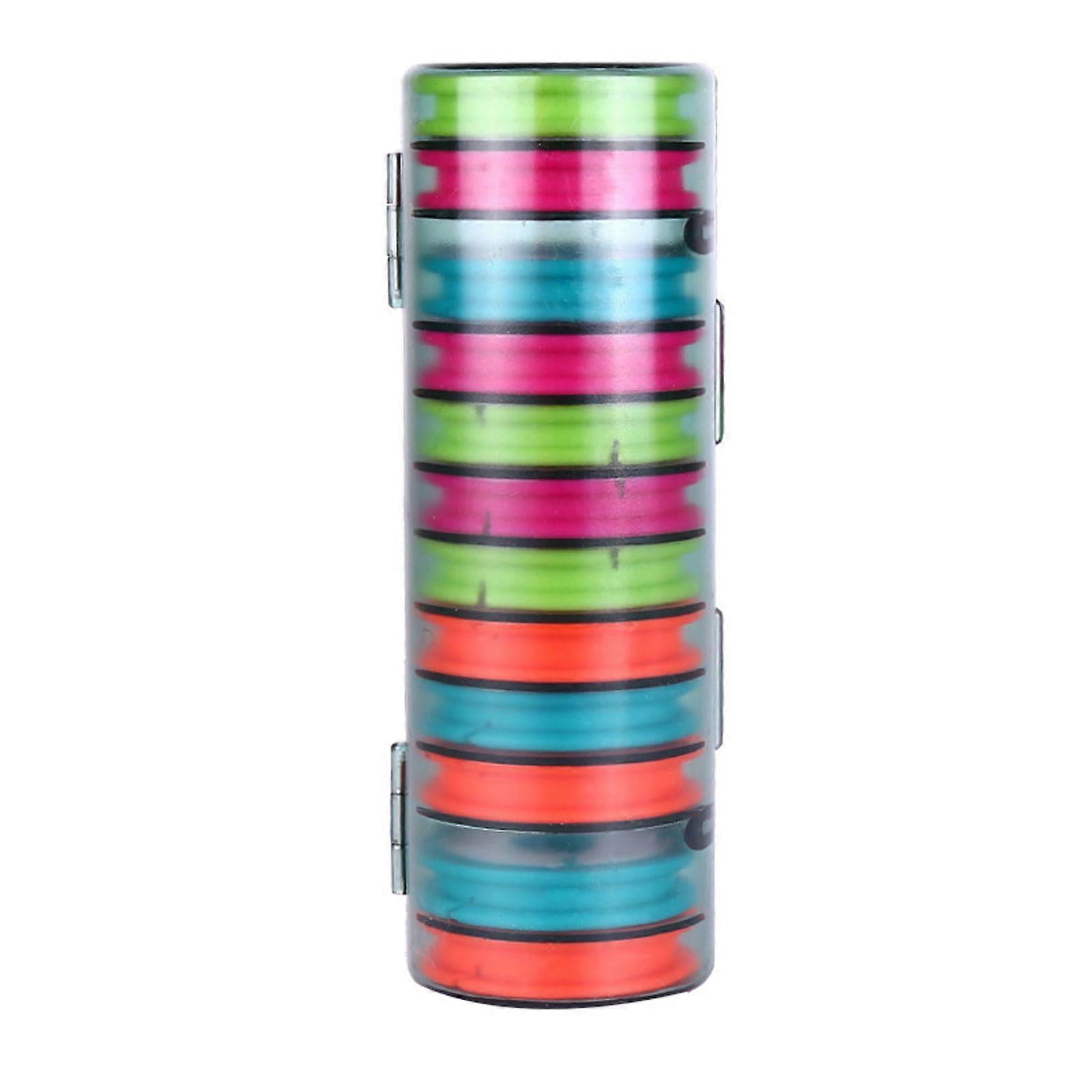 Fishing Line Spool Organizer MultiLayer Tangle Storage Box for 416 Spindles