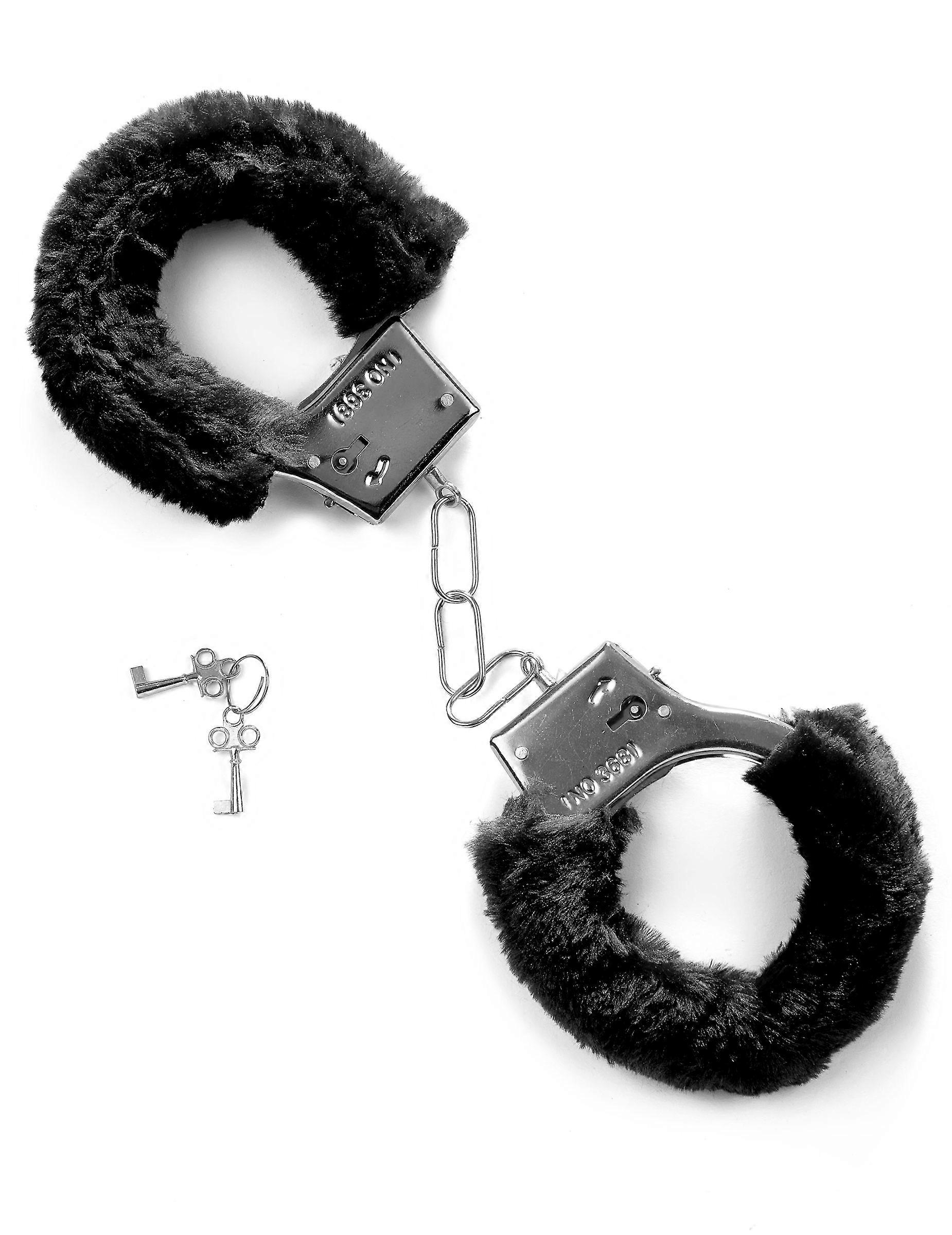 Black handcuffs