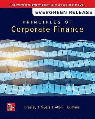 Principer för företagsfinansiering: 2025 års version ISE
