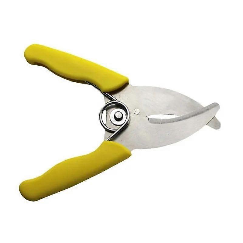 Yellow Tree Pruning Shears and Garden Girdling Tool, Sharp Bark Stripping Cutter for Branches