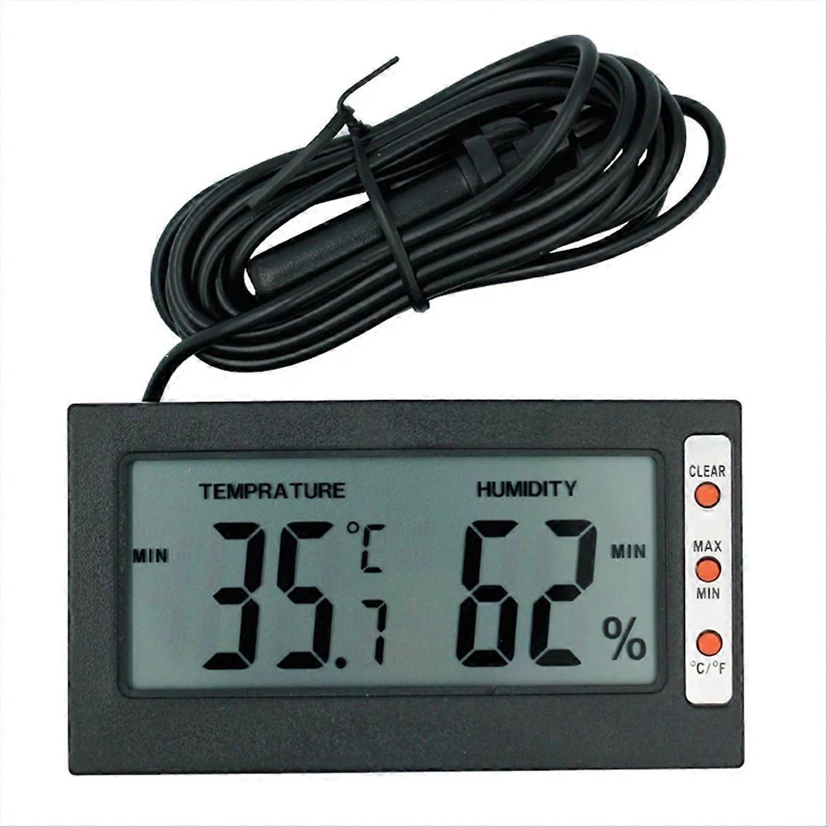 LCD Digital Electronic Thermometer Hygrometer Tester Temperature