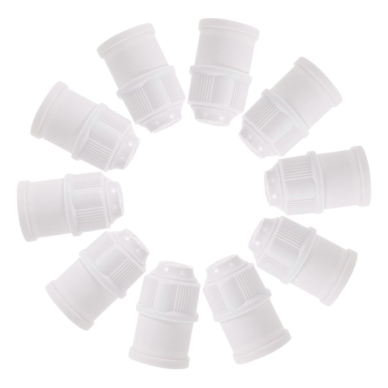 Lamp Socket E27 Pendant Light Socket for Easy Installation 50Pcs White