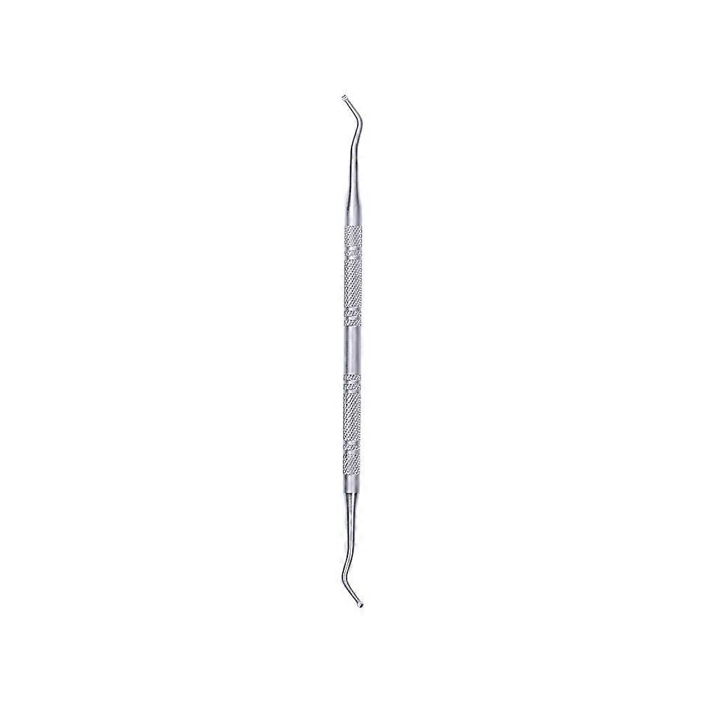 Silver Cuticle Tool for Clean Use Spoon Nail Cleaner