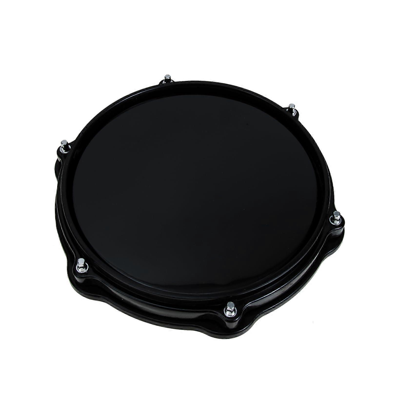 Quiet Rubber Drum Practice Pad for Drummers with Metronome Accessory and Consistent Rebound Control