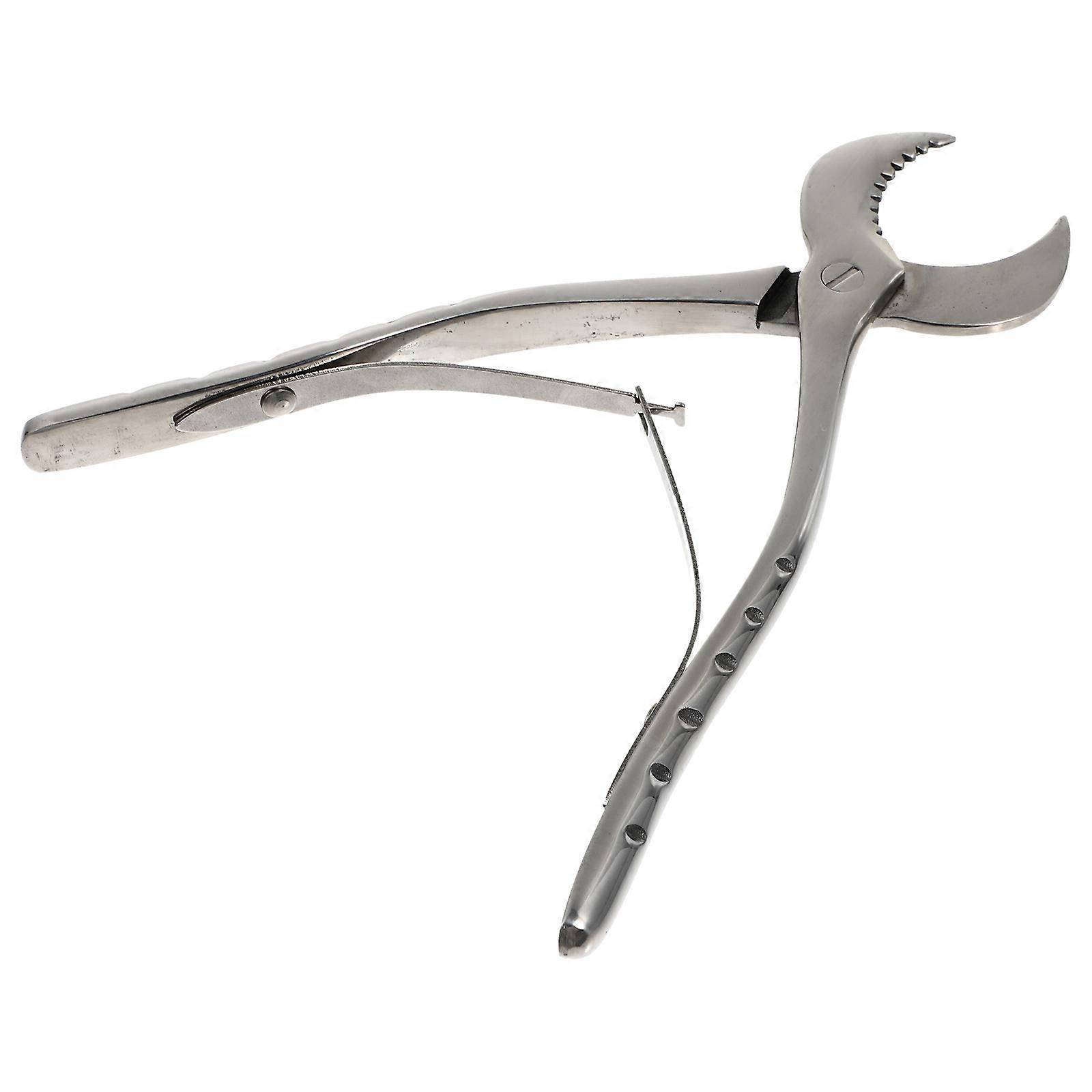 Wood Splitting Pliers Silver Multi-Function Hand Tool for Outdoor Use