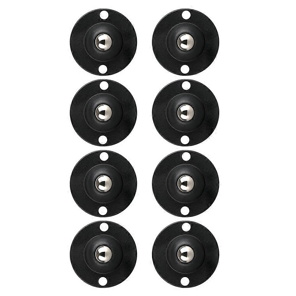 Adhesive Paste Pulleys Storage Box Caster Wheel Replacement 24Pcs