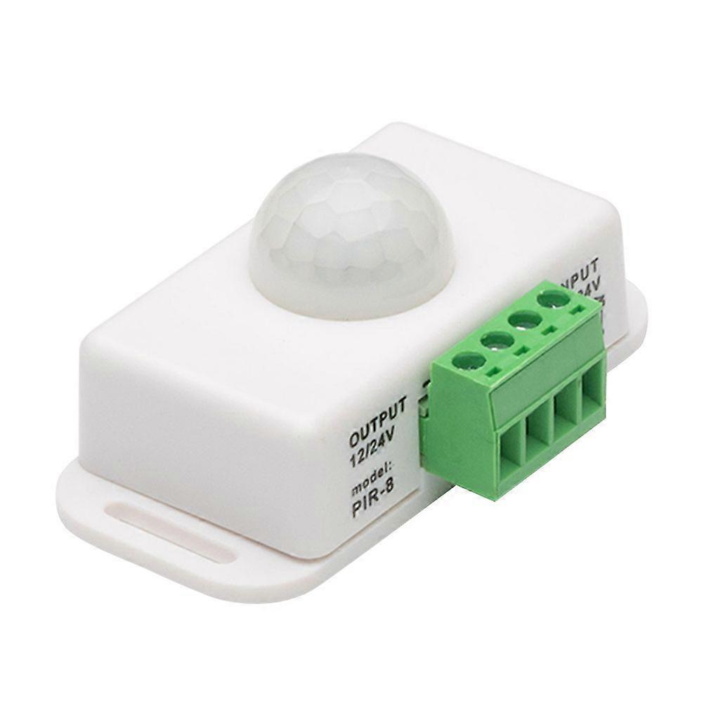 Infrared Sensor DC 12-24V Motion Light Switch Timing PIR Controller Light Switch