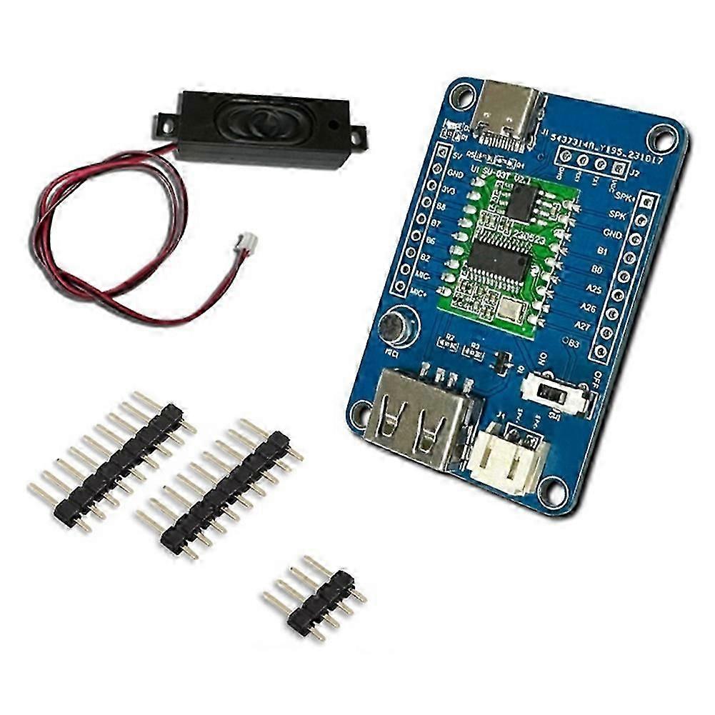 SU-03T Offline Speech Recognition Control English Chinese Recognition Support GPIO Port Control Multi-Function Module simple