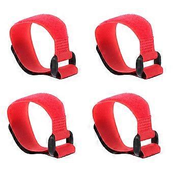Nylon Rooster Collar Poultry Collar for Pet Noise Reduction 4Pcs Pack