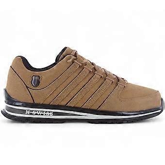 K-Swiss RINZLER Leather - Herren Sneakers Schuhe Braun 01235-286-M