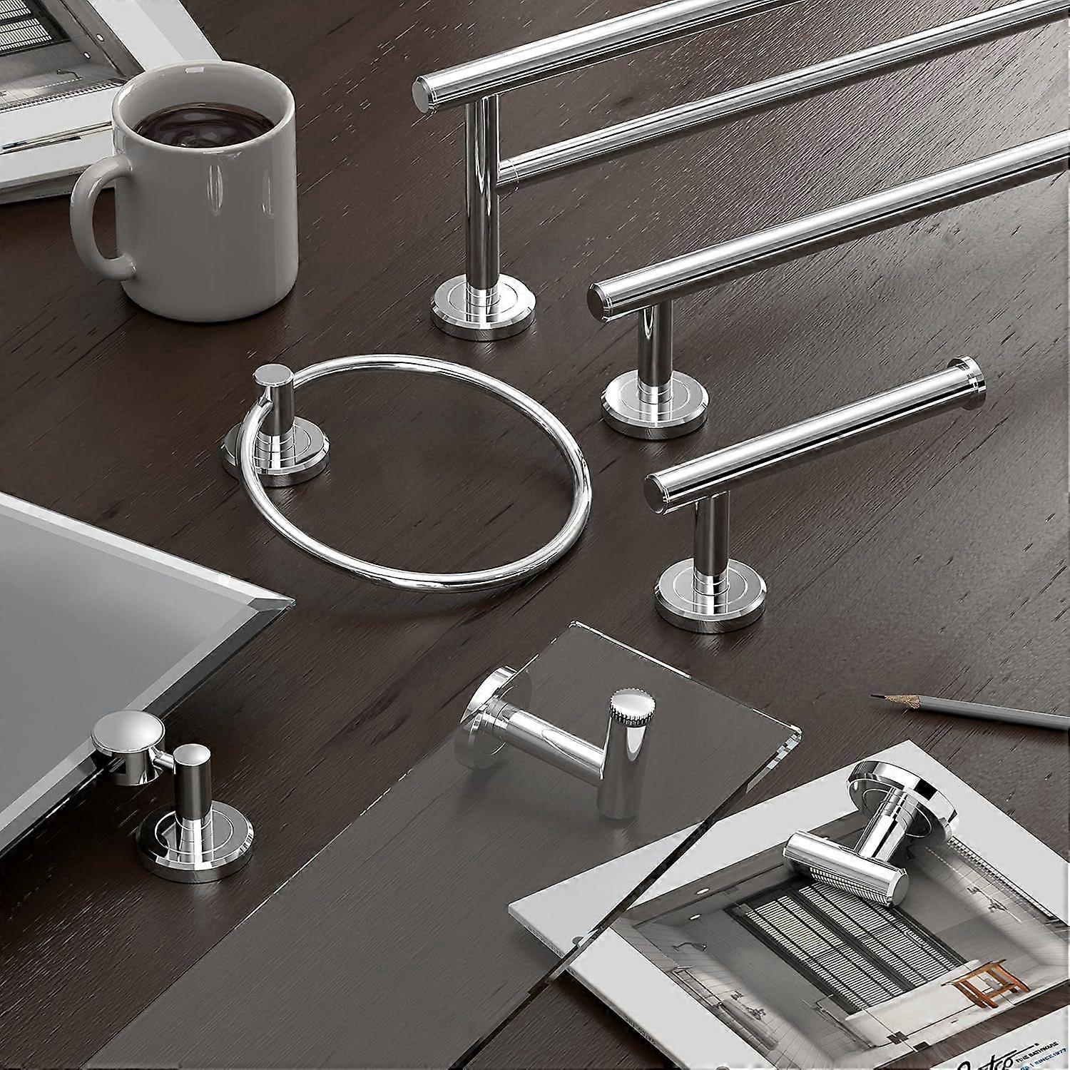 4242 6.50" Towel Ring, Chrome