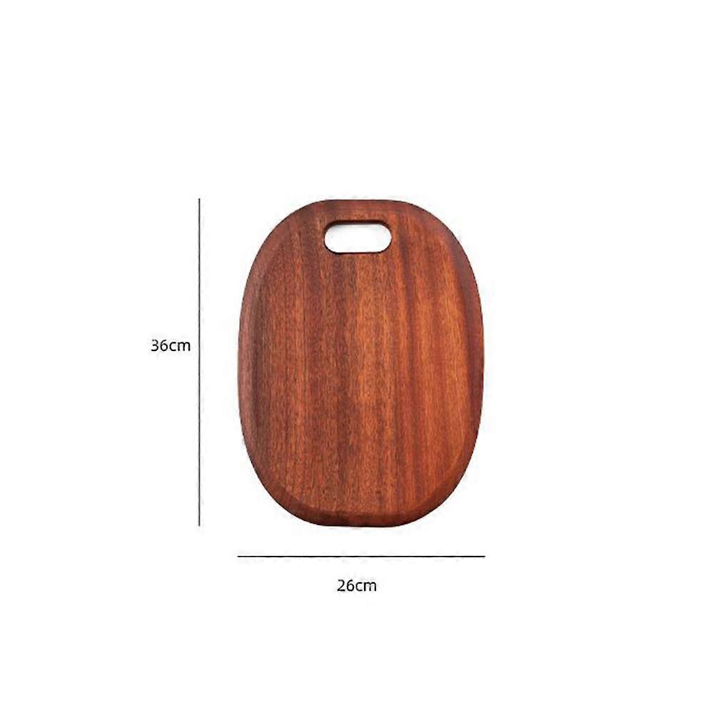 Kitchen Wood Cutting Board for Kitchen Use 2Pcs Solid Brown Chopping Board
