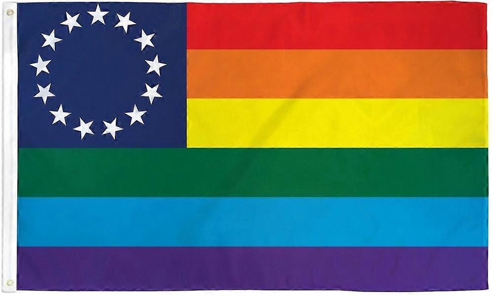 RAINBOW BETSY ROSS flag CBQ-038