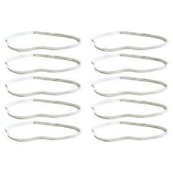 Absorberende zweetband voor sport, fitness, yoga, gym, hardlopen, fietsen, zweetband, elastische haarband, ademende trainingshaarband