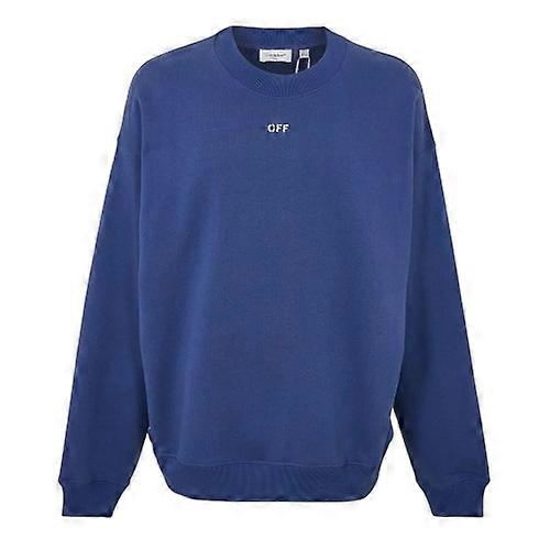 Off White Mens Crew Neck Sweatshirt