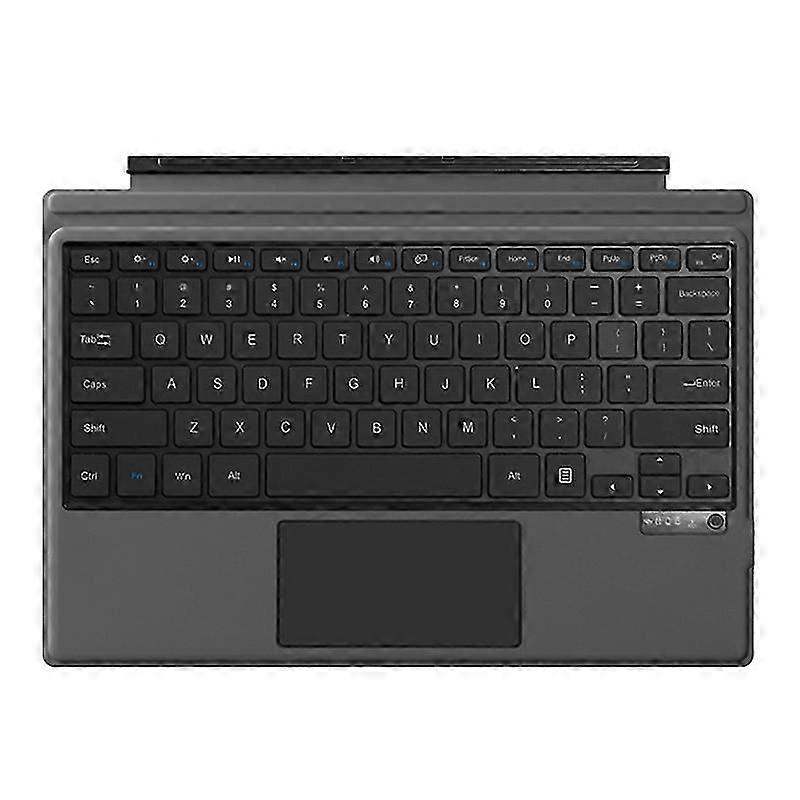 For Microsoft Surface Pro 4/5/6/7 Keyboard Magnetic Rechargeable Bluetooth Keyboard (Without
