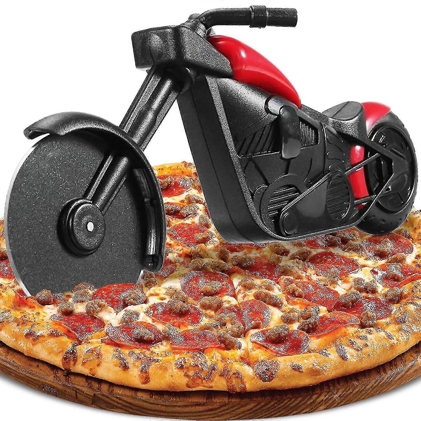 Motorcycle Pizza Knife Funny-Yvan