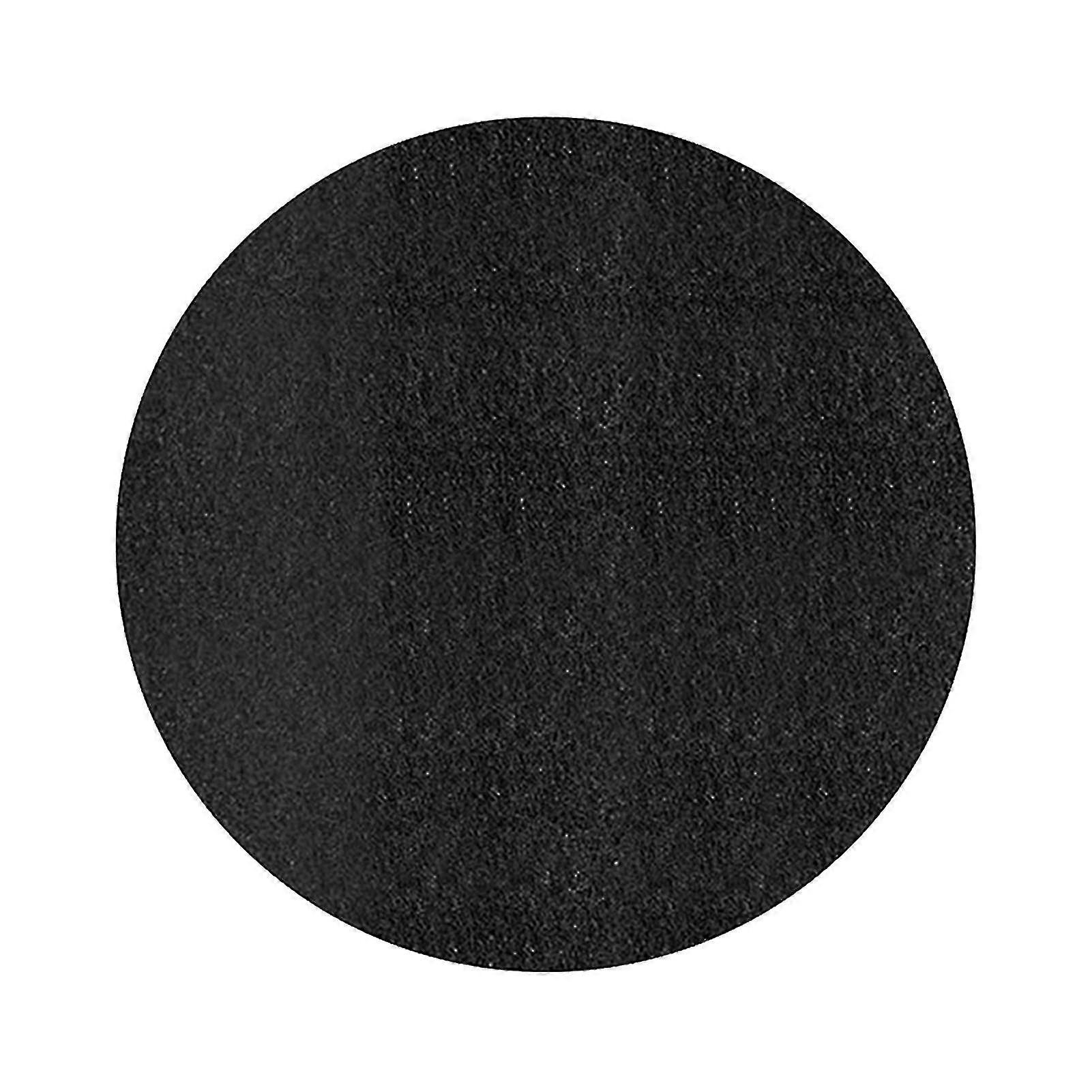 Round Bbq Protective Mat Fireproof Grill Carpet Ground Protector Against Grease