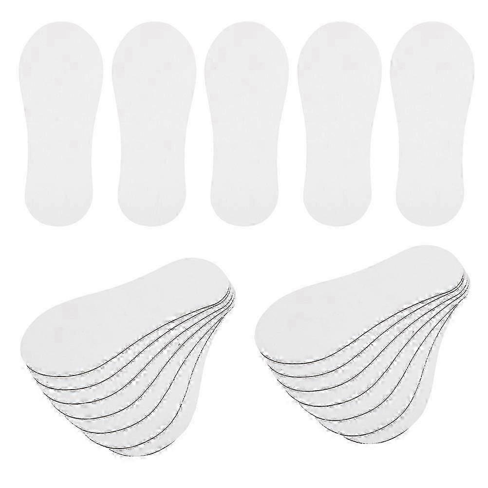 White Cardboard Sock Inserts 100Pcs - Flat Rectangular Display Storage for Sock Maintenance