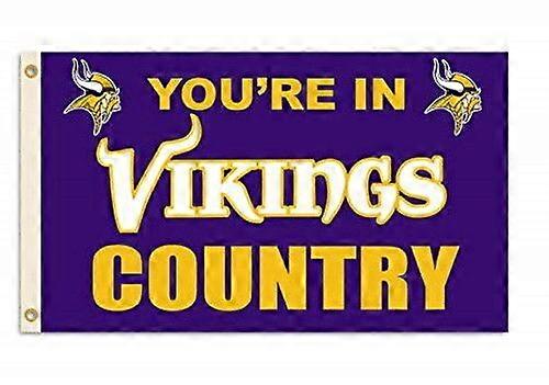 Minnesota Vikings Länderflagge Zy0550