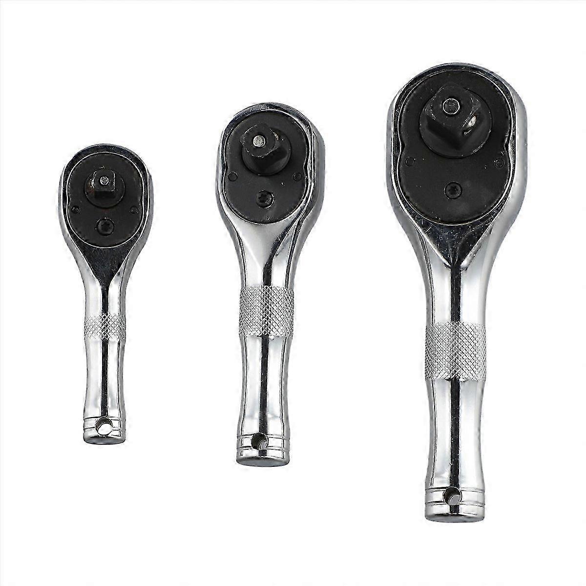 72 Teeth Quick Socket Mini Ratchet Wrench 1/4 3/8 1/2 Hand Tools