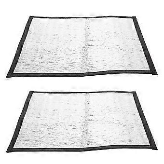 2 Pcs Creepypasta Tapis d’isolation Serpent Terrarium Heater Hamster Coussin chauffant Tapis thermique Cat