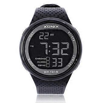 Watches professional diving swim watch men 100m waterproof digital sport watches black