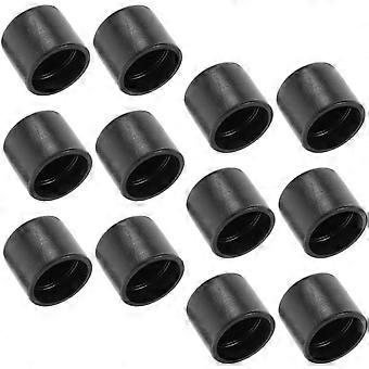 16pcs Foosball Rod Caps Table Football Pole End Plugs 8mm Plastic Replacement Accessories for 0.5-0.7m Foosball Tables Enhance Gaming Experience and M