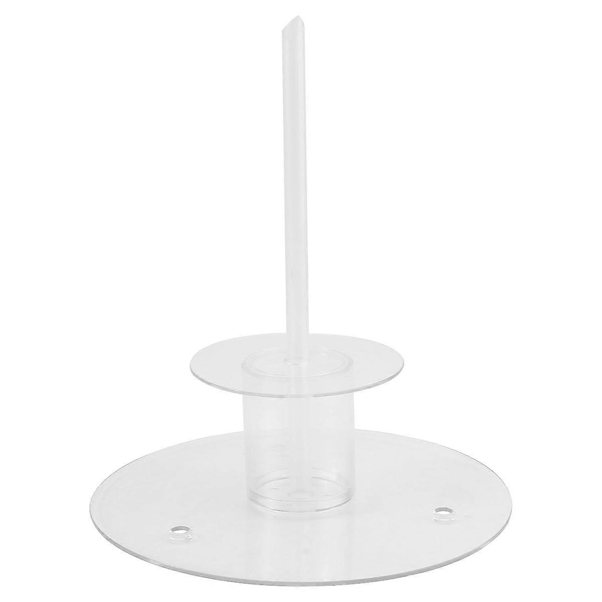 Simple Baking Tools Cake Shape Base Stands Cake Making Tool (Transparent)