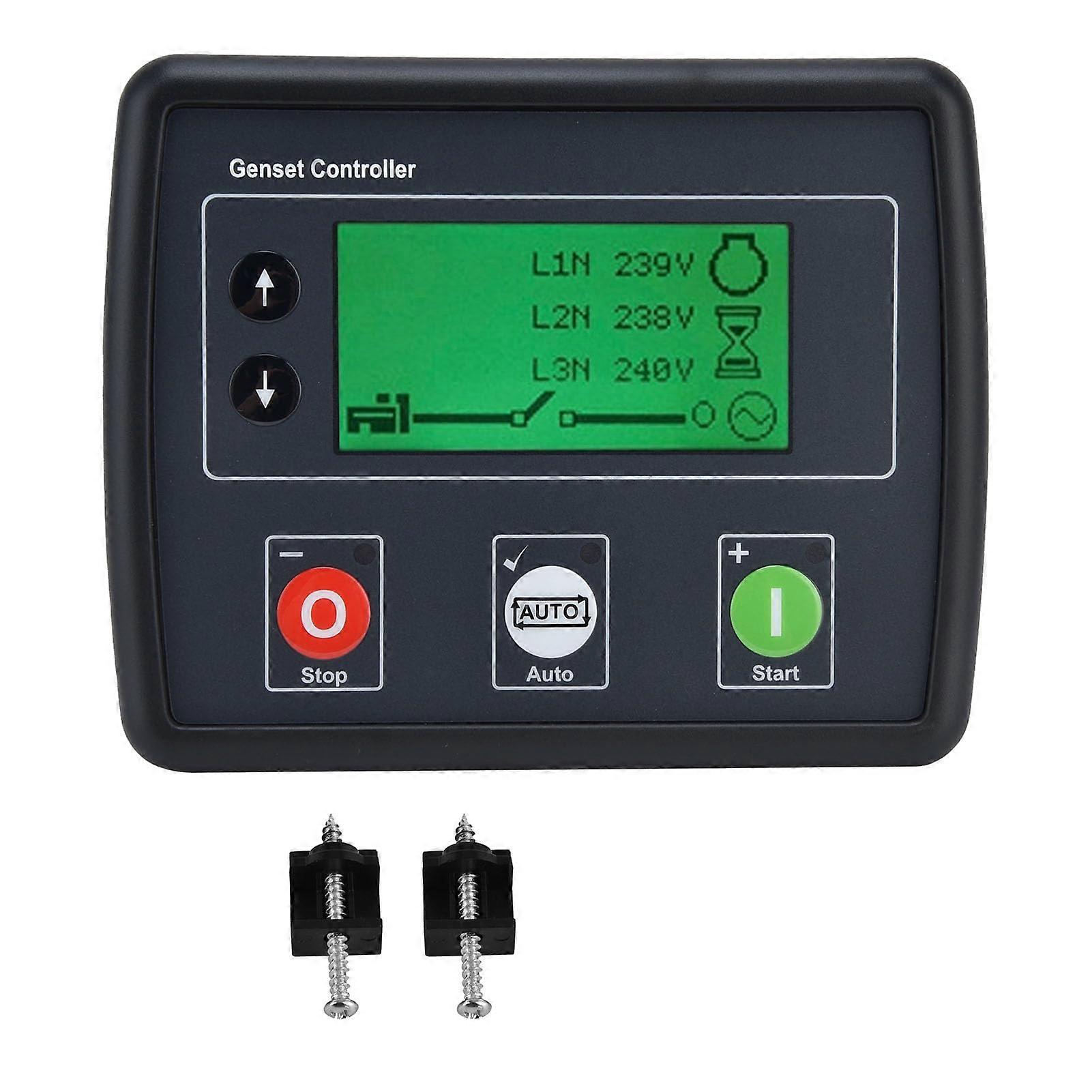 Generator Control Module Automatic Start Generator Set Controller Compatible with DSE4510 LCD Display