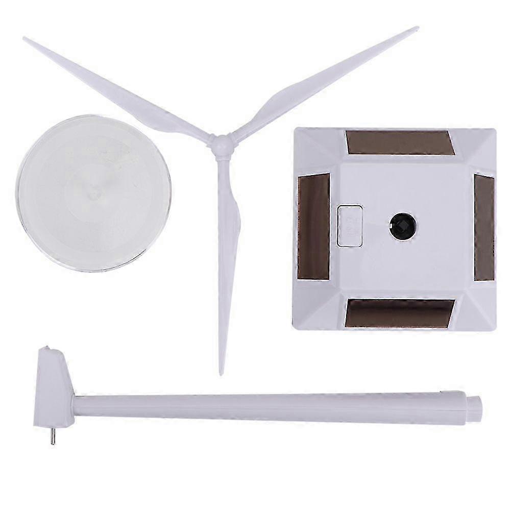 Children's Intelligent Solar Powered Plastic Windmill Model Educational Toy