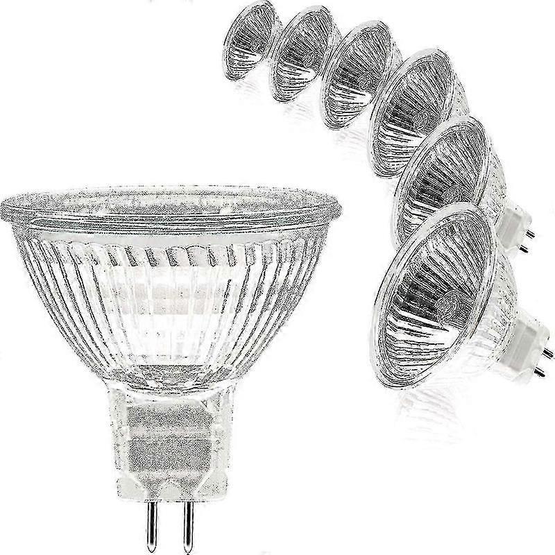 MR16 GU5.3 Halogen Bulb 12V 35W Dimmable 6-Pack