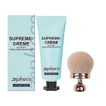 Supreme Creme All-Over Complexion Perfector - Long-Lasting BB Cream Foundation - Waterproof & Transfer-Resistant Skin Tint - Lightweight Concealers wi