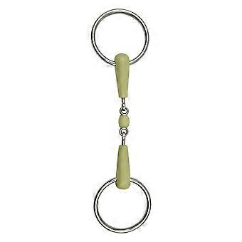 Ergonomic Loose Link Horse Mouth Bit Stainless Steel Roller Rings Snaffle Bit Horse Training Equipment Easy to Use Multicolor