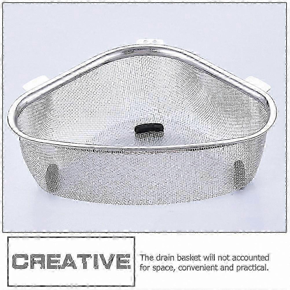 Triangle Corner Drain Shelf Strainer