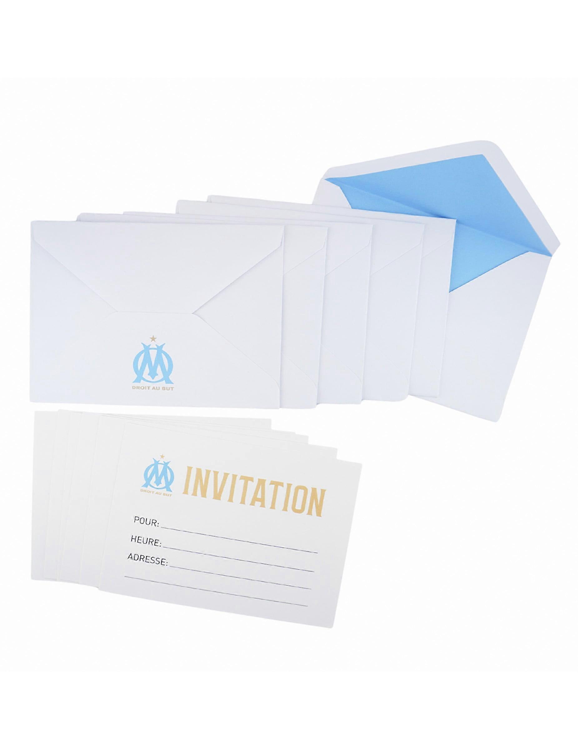 6 OM Invitations and Envelopes