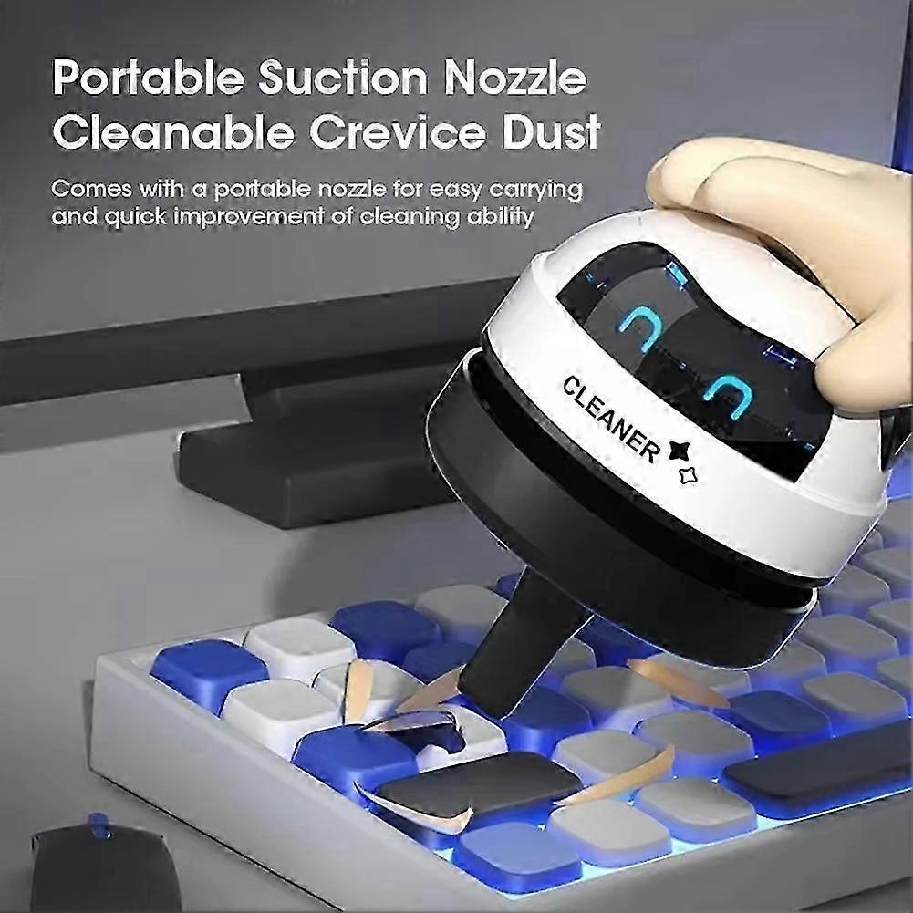 USB Mini Vacuum Cleaner compatible with Desk, Handheld Table Sweeper compatible with Desk